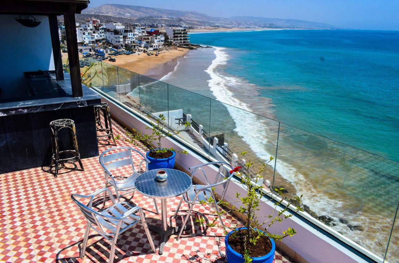 Bouad Seafront Apartments & Rooms Taghazout Eksteriør bilde