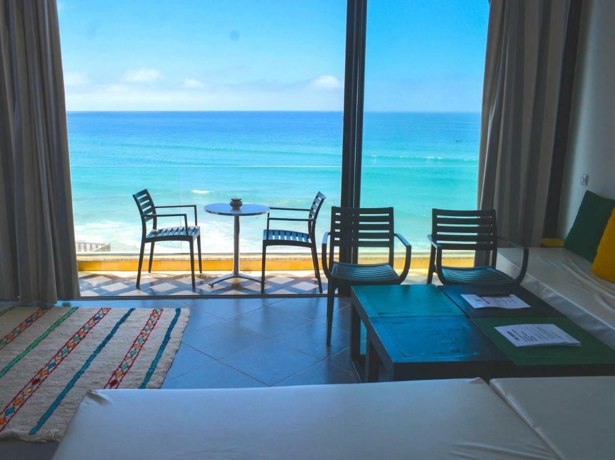 Bouad Seafront Apartments & Rooms Taghazout Eksteriør bilde
